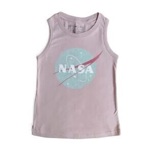 Fifth Sun |  Petal Pink NASA Pink Tank  Top | Large